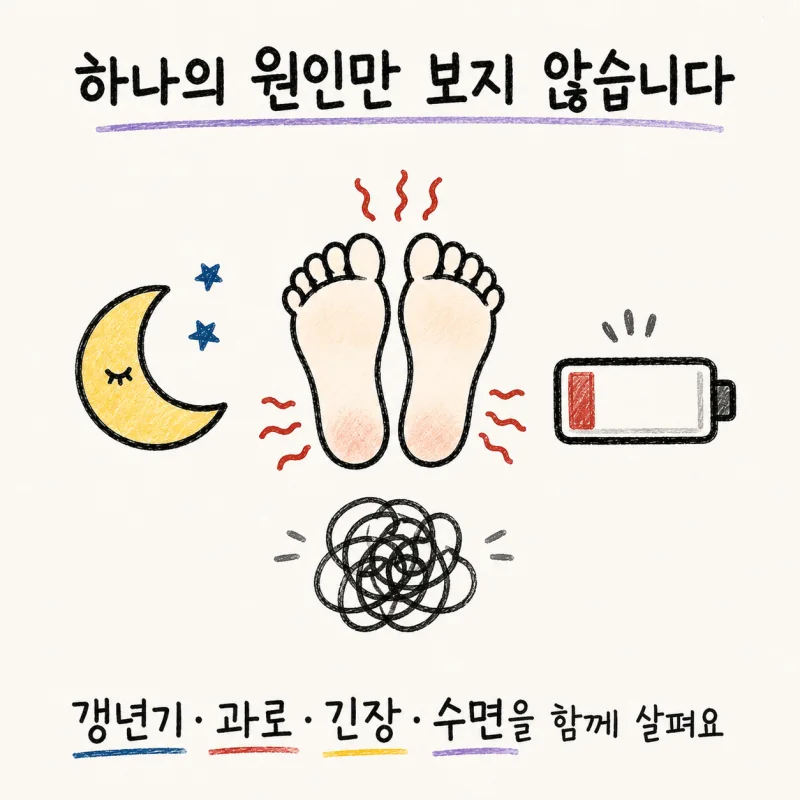 한의학에서는 왜 ‘음허·허열’로 설명할까요?