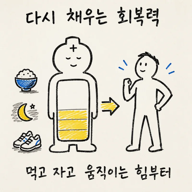 생활관리도 치료의 일부입니다