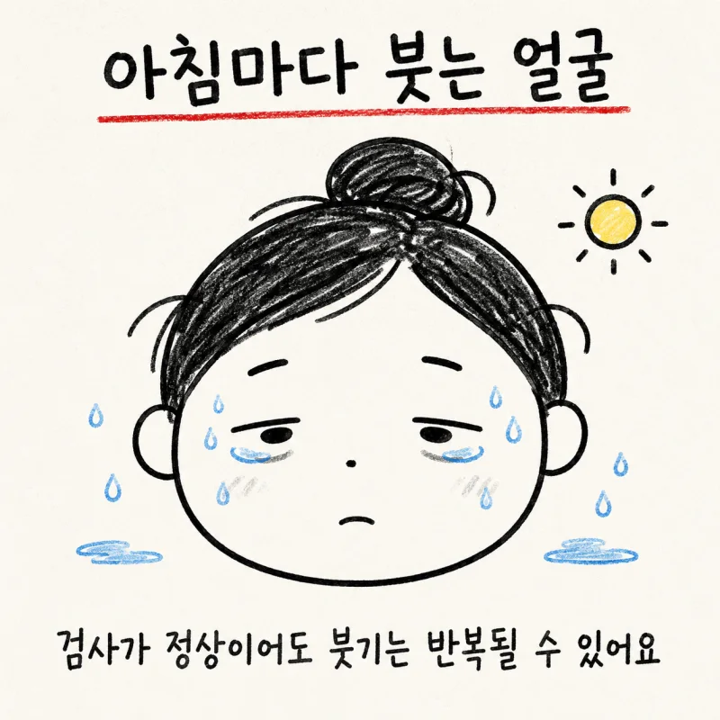 인천 송도 얼굴 붓기 · 잘 붓는 체질