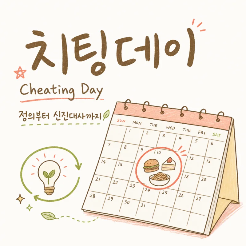 치팅데이 뜻 — 정의부터 신진대사, 흔한 오해까지