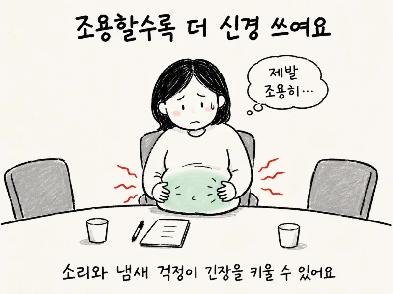 잦은 방귀·복부 팽만이란?