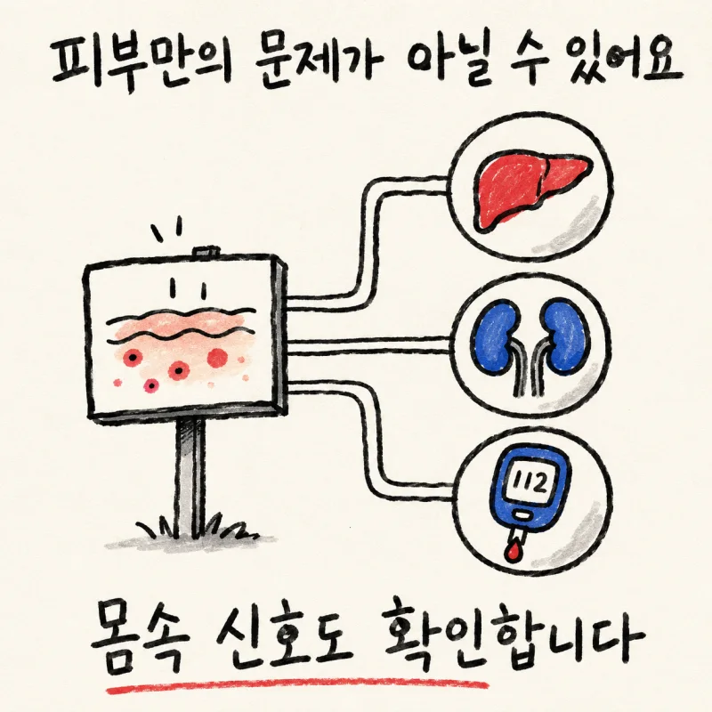 소양증은 피부 질환일 수도, 전신 신호일 수도 있습니다