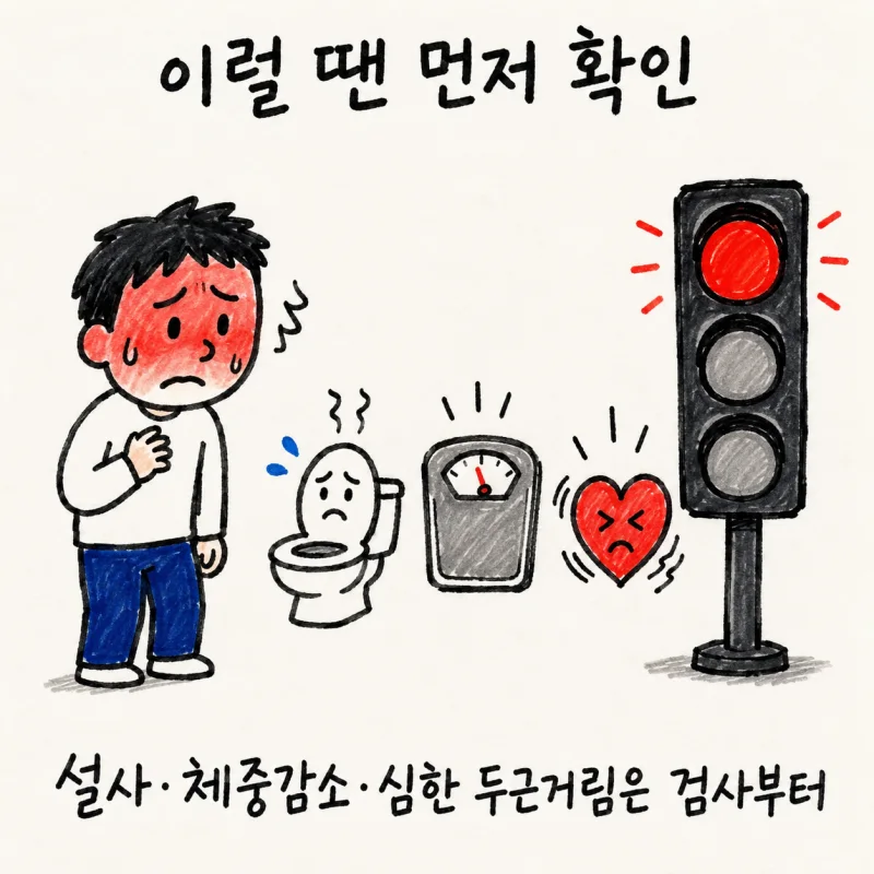 생활관리: 홍조를 줄이려면 “얼굴을 식히기”보다 “스위치를 덜 누르기”