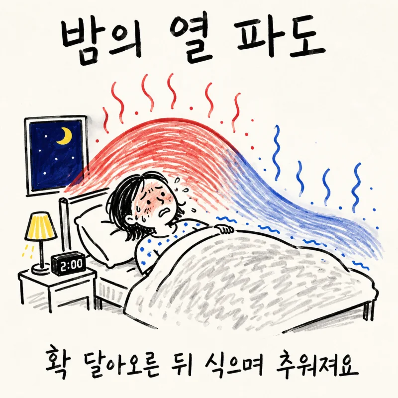 만성 도한증·야간발한, 백록담의 접근
