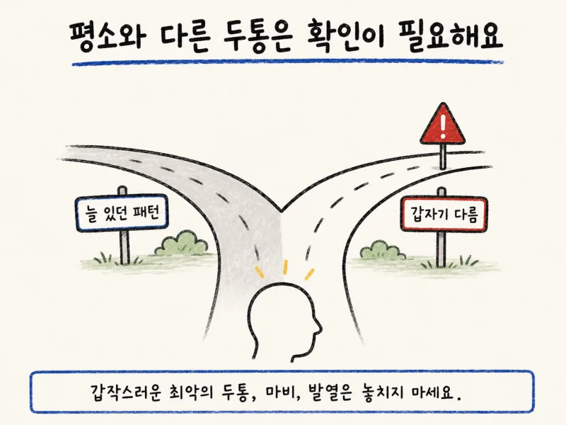 치료 경과는 어떤 순서로 보나요?