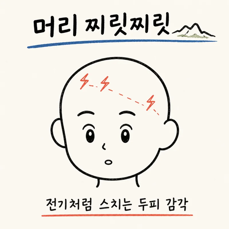 인천 두피통증· 머리 찌릿찌릿